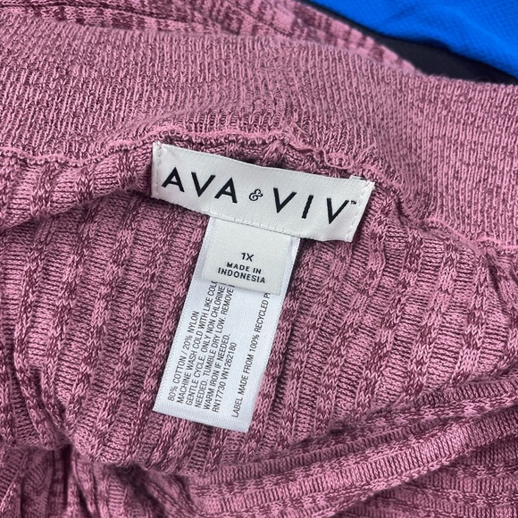 Mauve sweater leggings - Picture 8 of 10